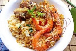 虾爆料煲仔饭怎么做视频,家常美味，一煲在手，尽享美食时光